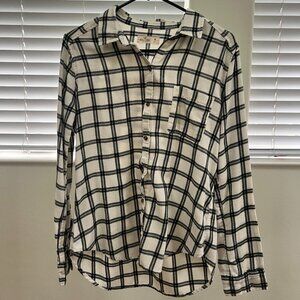 Hollister Women's Flannel Button Down Shirt